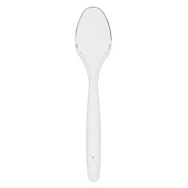 Reusable Teaspoon PS Transparent 125mm (1.000 Units)