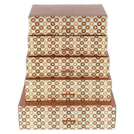 Box for Chocolates and Sweets Coral 19,5x13,5x5,3cm (100 Units)