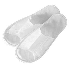 Disposable Slipper TST PP Opened EVA Sole White (200 Pairs)