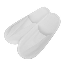 Disposable Slipper TST PP Closed EVA Sole White (200 Pairs)