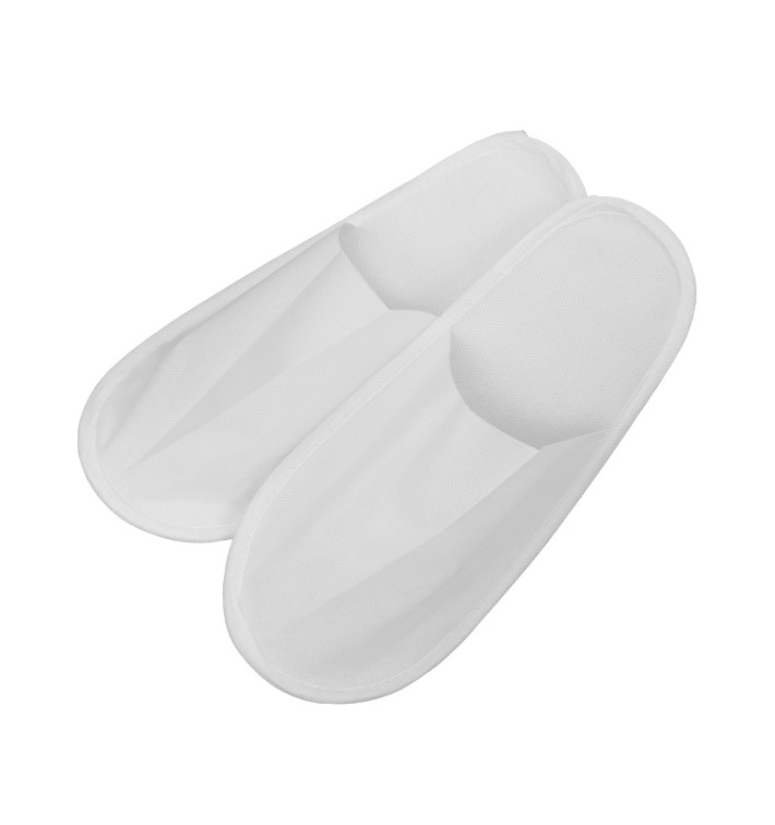 Disposable Slipper TST PP Closed EVA Sole White (1 Unit) Disposable Slipper TST PP Closed EVA Sole White (1 Unit)