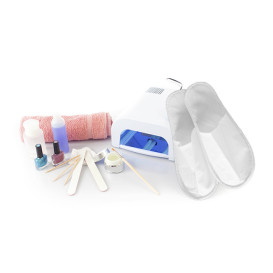 Disposable Slipper TST PP Closed EVA Sole White (1 Unit)