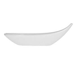 Tasting Plastic Bowl Durable SAN "Drop" White 18ml (6 Units) 