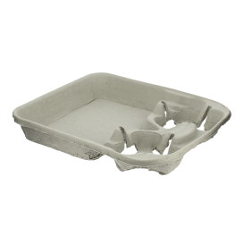 Paper Cup Carrier 2 Slots "Menu" (20 Units)