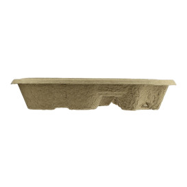 Paper Cup Carrier with 2 Holes and Food Tray (250 Units)