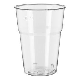 Reusable PS Cup "Diamant" Crystal 250ml Ø7,2cm (1.250 Units)
