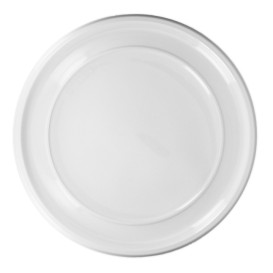 Reusable PS Plate Round White Ø32cm (180 Units)