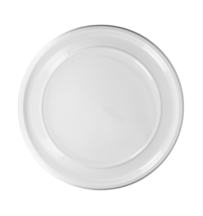 Reusable PS Plate Round White Ø32cm (180 Units) Reusable PS Plate Round White Ø32cm (180 Units)