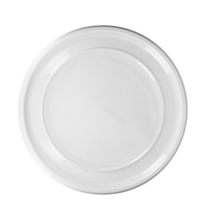 Reusable PS Plate Round White Ø32cm (180 Units)