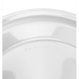 Reusable PS Plate Round White Ø32cm (180 Units)