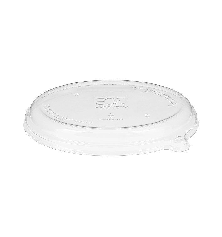 Plastic Lid RPET for Oval Sugarcane Tray Ecologic Clear 710 and 940 ml (300 Units) Plastic Lid RPET for Oval Sugarcane Tray Ecologic Clear 710 and 940 ml (300 Units)