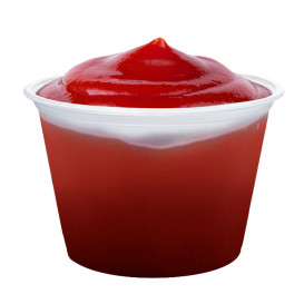 Plastic Souffle Cup PP Clear 100ml Ø7,3cm (125 Units)  
