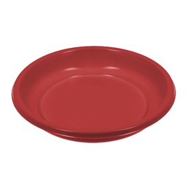 Reusable Plate Deep Economic PS Red Ø20,5cm (25 Units) 