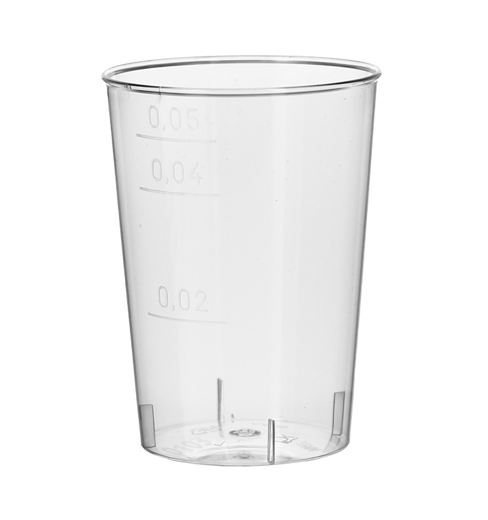 Plastic Shot PS Injection Moulding Clear 50 ml (1600 Units) Plastic Shot PS Injection Moulding Clear 50 ml (1600 Units)