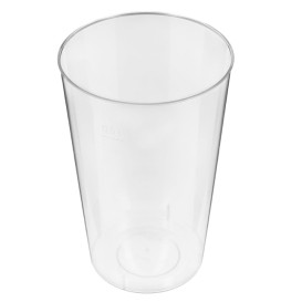 Plastic Cup PS Injection Moulding Clear 500 ml (30 Units)