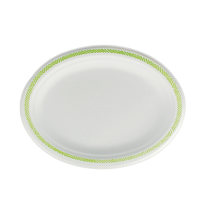 Paper Tray Molded Fiber "Chinet" "Flavour" 26x19 cm (560 Units) Paper Tray Molded Fiber "Chinet" "Flavour" 26x19 cm (560 Units)