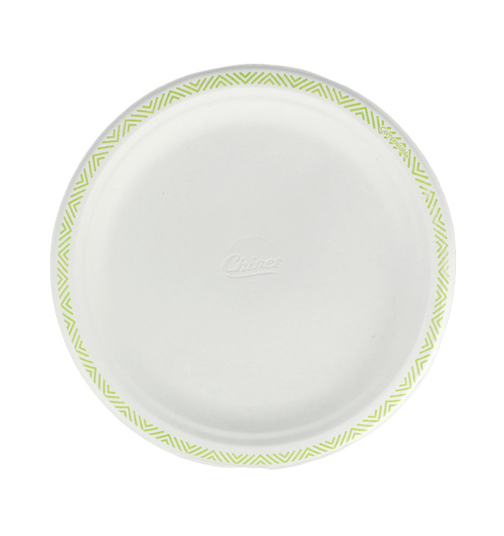 Paper Plate Wood Pulp Chinet Flavour 24 cm (100 Units) Paper Plate Wood Pulp Chinet Flavour 24 cm (100 Units)