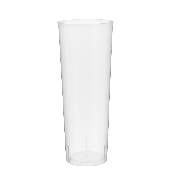 Plastic Collins Glass PP Unbreakable 300 ml (500 Units)