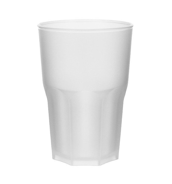 Plastic Cup PP Clear Ø8,5cm 400ml (5 Units) Plastic Cup PP Clear Ø8,5cm 400ml (5 Units)