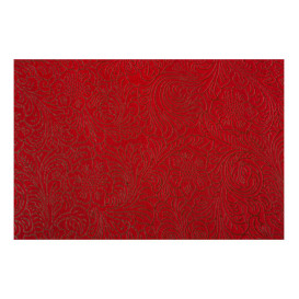Non-Woven PLUS Tablecloth Red 100x100cm (100 Units) 