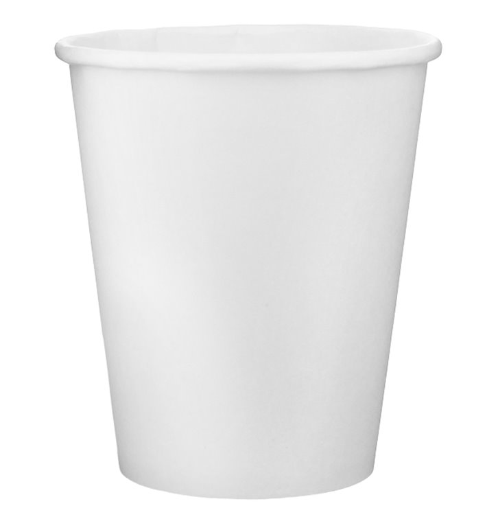 Paper Cup White 9 Oz/280ml Ø8,1cm (600 Units) Paper Cup White 9 Oz/280ml Ø8,1cm (600 Units)