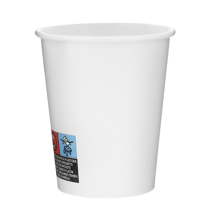 Paper Cup White 6Oz/180ml Ø7,0cm (1.000 Units) Paper Cup White 6Oz/180ml Ø7,0cm (1.000 Units)