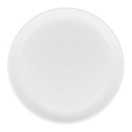 Reusable Plate Durable PP Mineral White Ø27,5cm (54 Units)