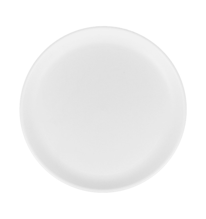 Reusable Plate Durable PP Mineral White Ø27,5cm (6 Units)