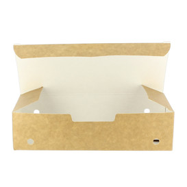 Paper Take-Out Box Large size Kraft 2,00x1,00x0,50,m (25 Units)