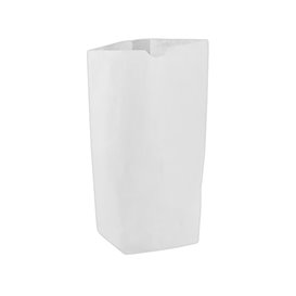 Paper Bag with Hexagonal Base White 19x26cm (50 Units)