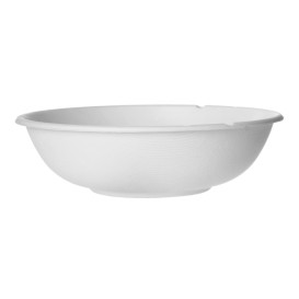 Sugarcane Bowl Bagasse White 940ml (50 Units) 