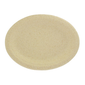 Wheat Straw Plate Natural 26x20 cm (800 Units) 