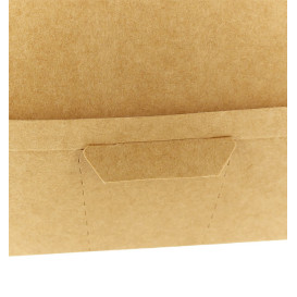 Paper Burger Box Kraft XXL 14,5x14,5x8cm (400 Units)