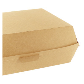 Paper Burger Box Kraft Giant size 23x17,5x8cm (175 Units)