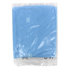 Industrial Lab Coat TST PP Velcro Blue XL 35gr (100 Units)