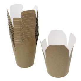 Paper Take-out Container Kraft 800ml (50 Units) 