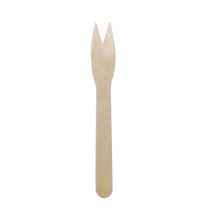 Wooden Food Pick for Snacks 12cm (100 Units) Wooden Food Pick for Snacks 12cm (100 Units)