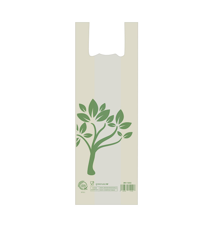 Bread T-shirt Bag Home Compost “Be Eco!” 30x60cm (2.000 Units) Bread T-shirt Bag Home Compost “Be Eco!” 30x60cm (2.000 Units)