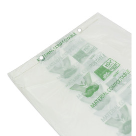 Plastic Bag Block 100% Biodegradable 27x35cm (3.000 Units)