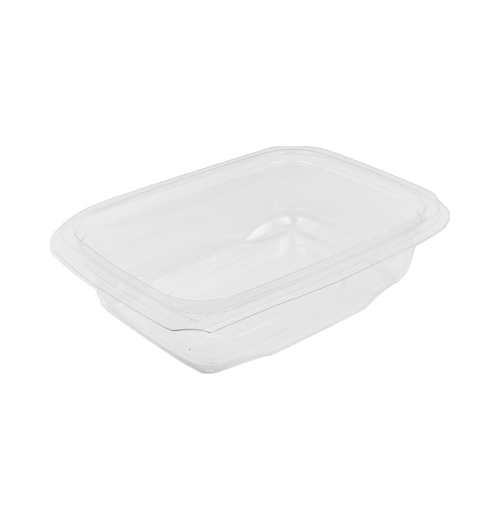 Plastic Deli Container PET Tamper-Evident 600ml 18x14x4cm (390 Units) Plastic Deli Container PET Tamper-Evident 600ml 18x14x4cm (390 Units)