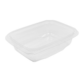 Plastic Deli Container PET Tamper-Evident 600ml 18x14x4cm (65 Units) 