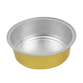 Foil Pan Round Shape 140ml (160 Units) 