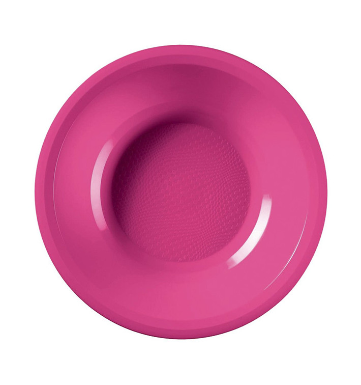 Plastic Plate Deep Fuchsia "Round" PP Ø19,5 cm (50 Units) Plastic Plate Deep Fuchsia "Round" PP Ø19,5 cm (50 Units)