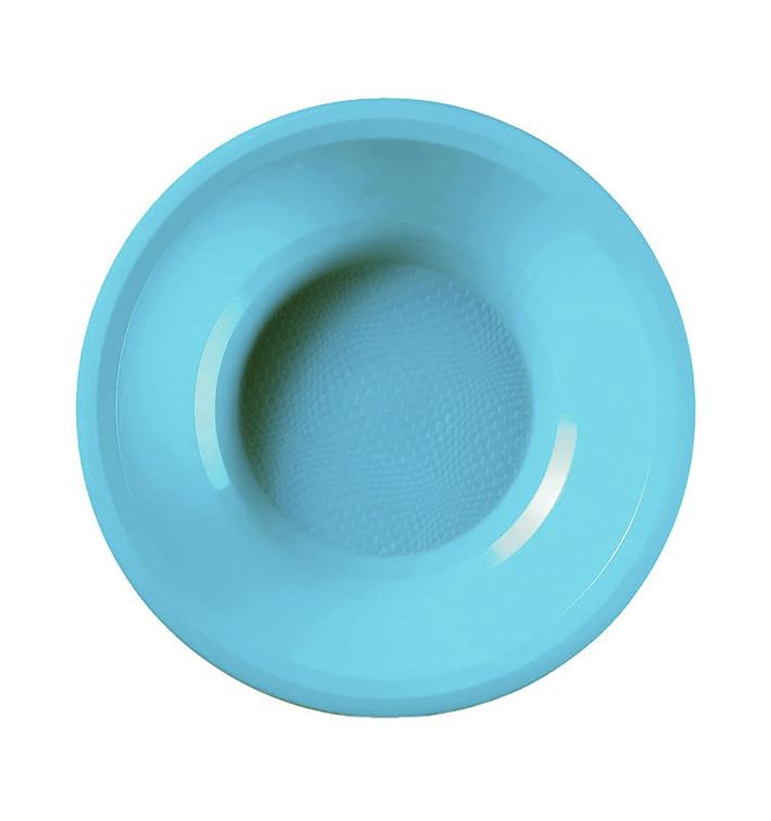 Plastic Plate Deep Turquoise Round shape PP Ø19,5 cm (50 Units) Plastic Plate Deep Turquoise Round shape PP Ø19,5 cm (50 Units)