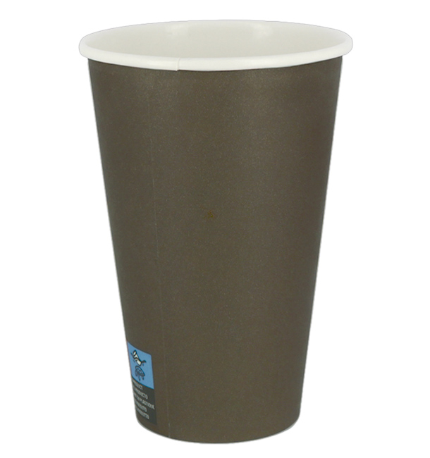 Paper Cup 12Oz/360ml Brown Ø8,0cm (100 Units) 
