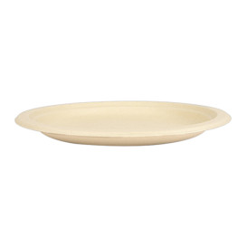 Sugarcane Plate Natural Ø23 cm (800 Units)