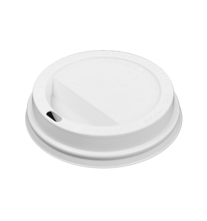 Lid for Cup Hole 12, 16 and 20 Oz Ø8,9cm (1000 Units) Lid for Cup Hole 12, 16 and 20 Oz Ø8,9cm (1000 Units)