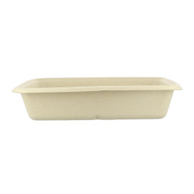 Sugarcane Container 1000ml 23x23x3cm (75 Units)  