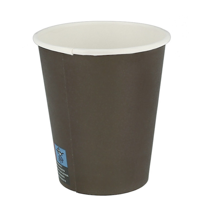 Paper Cup Brown 8Oz/240ml Ø8,0cm (50 Units) Paper Cup Brown 8Oz/240ml Ø8,0cm (50 Units)