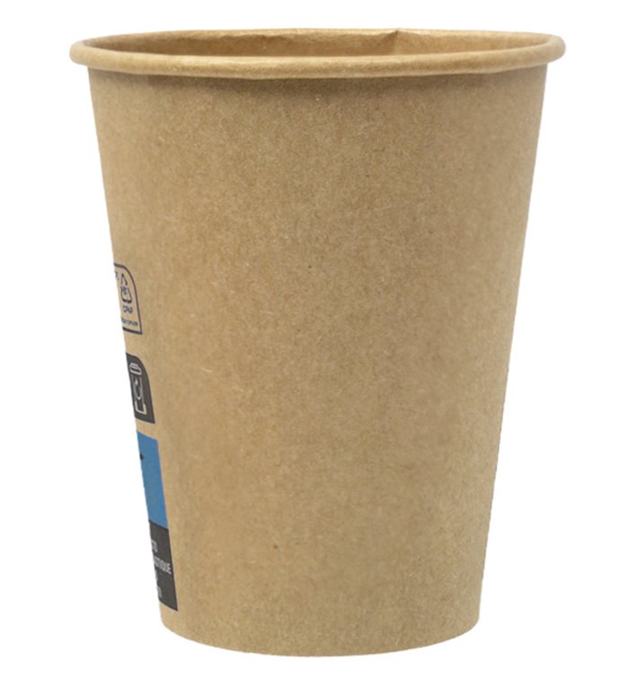 Paper Cup Brown 8Oz/240ml Ø8,0cm (50 Units)